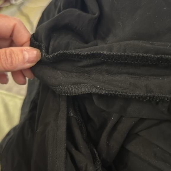 41 Hawthorn Black A-Line V-Neck Maxi Dress - Picture 15 of 15